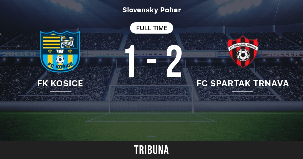 FK Kosice vs FC Spartak Trnava: Live Score, Stream and H2H results  3/1/2022. Preview match FK Kosice vs FC Spartak Trnava, team, start time.  Tribuna.com