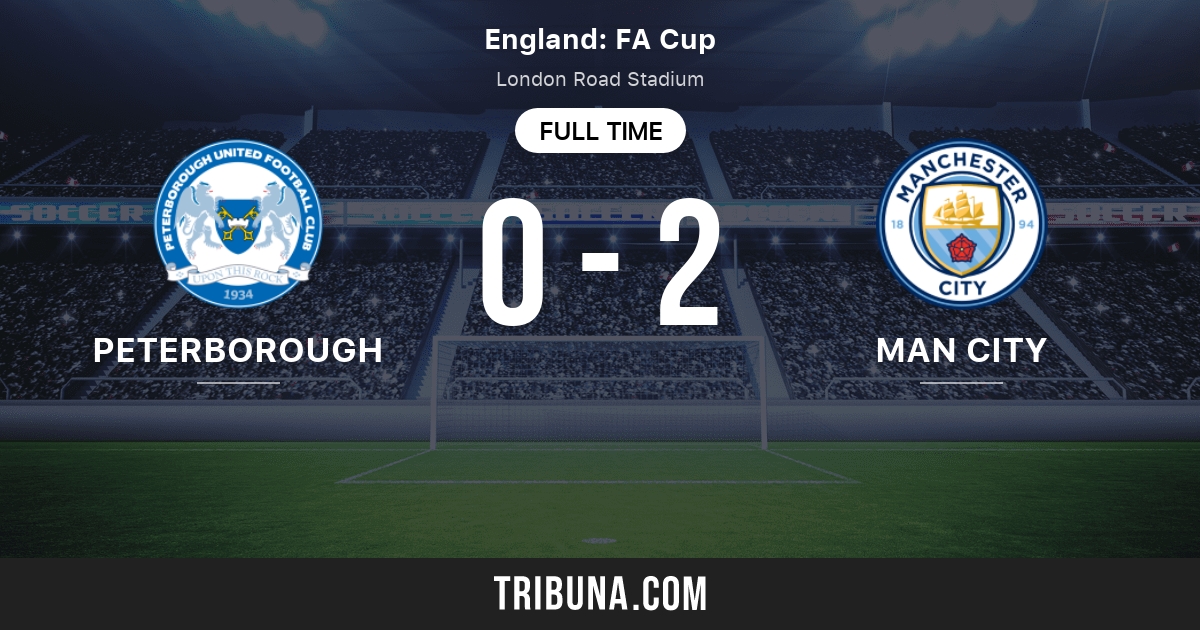Peterborough United vs Manchester City Live Score, Stream