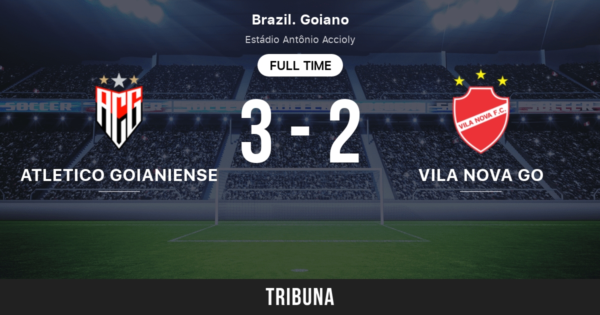 Vila Nova GO vs Atletico Goianiense: Live Score, Stream and H2H results  1/22/2023. Preview match Vila Nova GO vs Atletico Goianiense, team, start  time. Tribuna.com