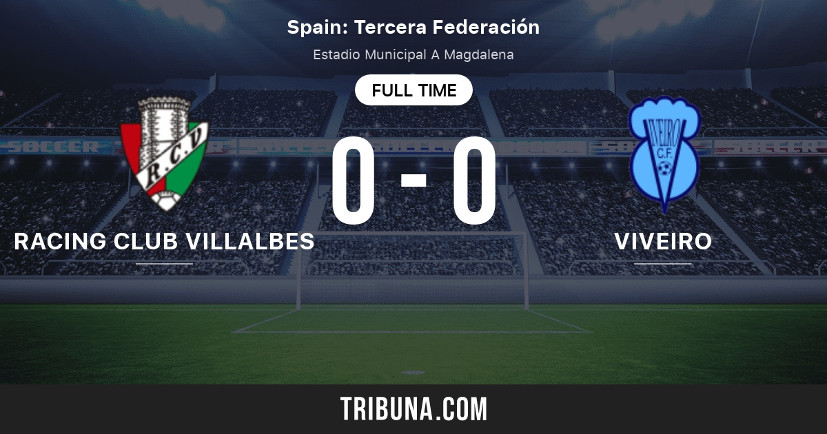 Racing Club Villalbes vs Deportivo La Coruna: Live Score, Stream and H2H  results 7/30/2022. Preview match Racing Club Villalbes vs Deportivo La  Coruna, team, start time.