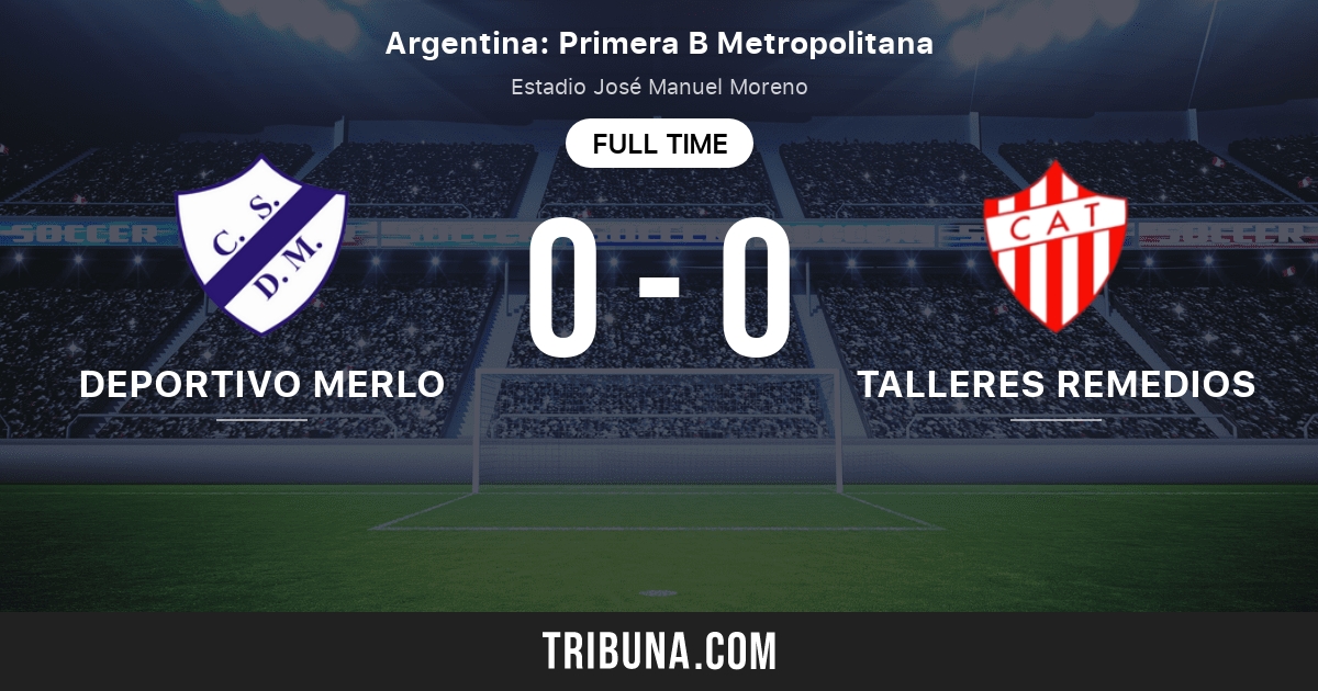 Deportivo Merlo vs Talleres Remedios Predictions