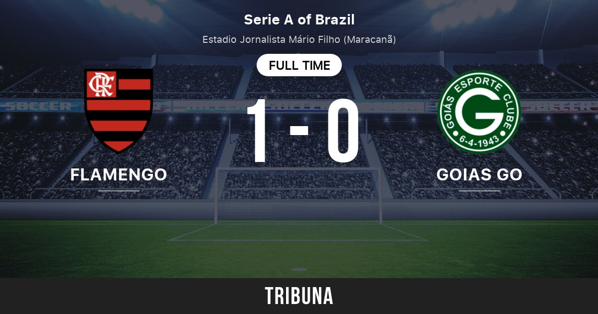 Goias GO vs Flamengo RJ: Score en direct, Stream et résultats H2H  9/20/2023. Avant-match Goias GO vs Flamengo RJ, équipe, heure de début.  Tribuna.com