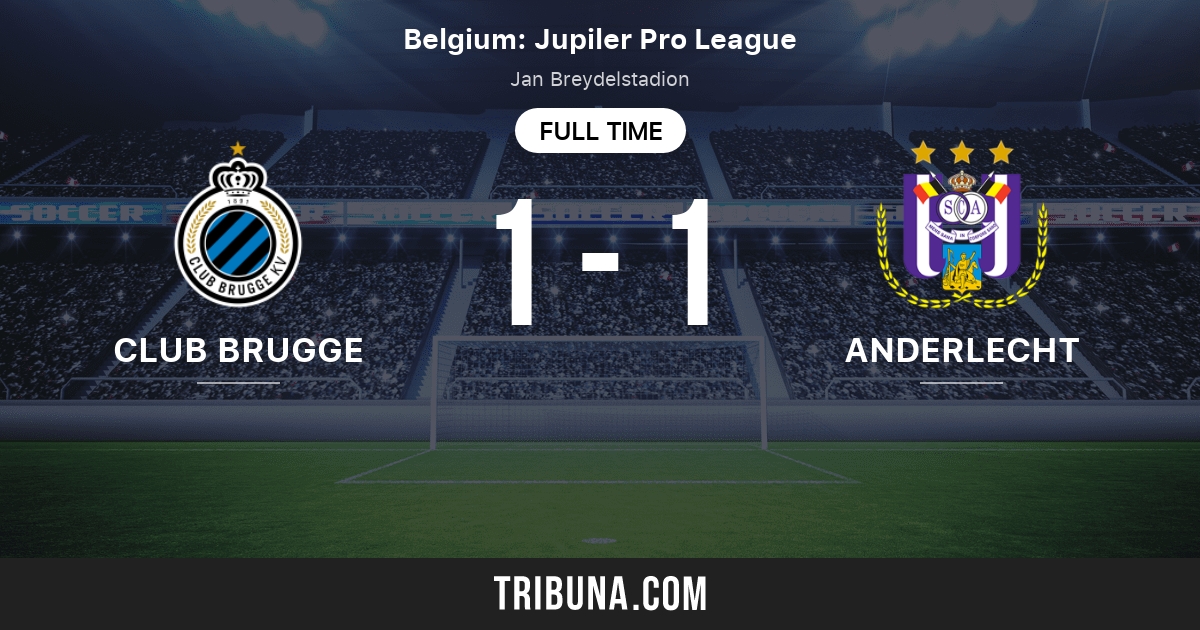 Club Brugge Féminin vs Anderlecht live score, H2H and lineups