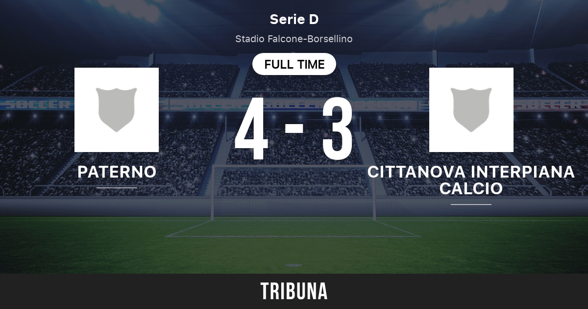 Trapani 1905 vs Cittanova Interpiana Calcio: Live Score, Stream and H2H  results 2/6/2022. Preview match Trapani 1905 vs Cittanova Interpiana Calcio,  team, start time. Tribuna.com