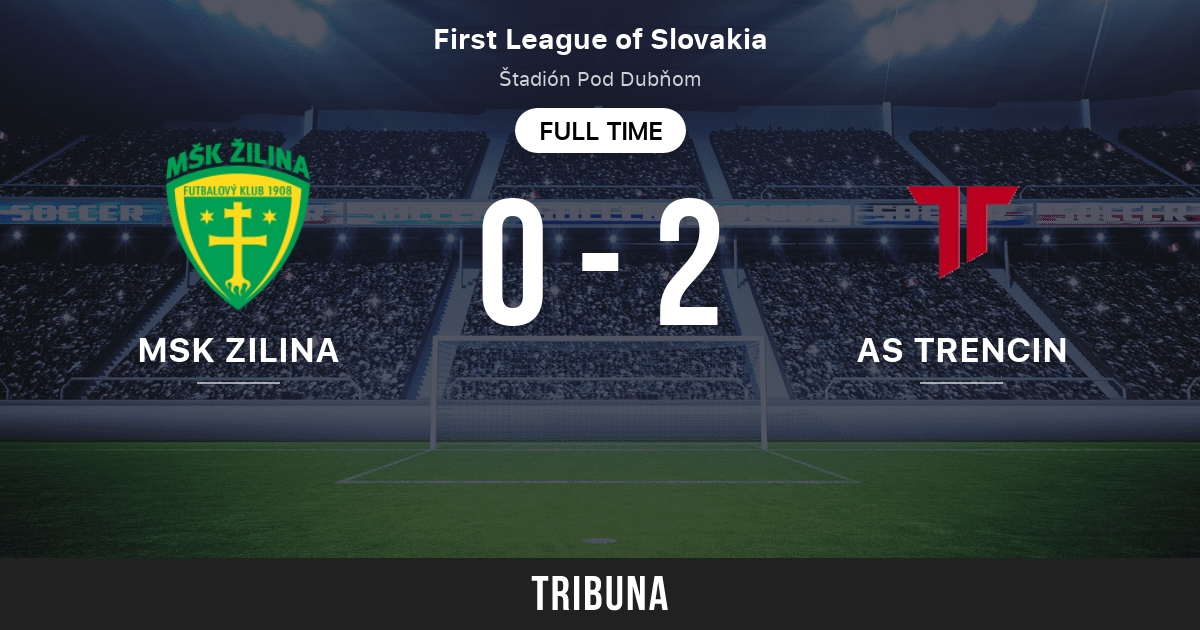 MSK Zilina vs AS Trencin: Live Score, Stream and H2H results 10/1/2022.  Preview match MSK Zilina vs AS Trencin, team, start time. Tribuna.com