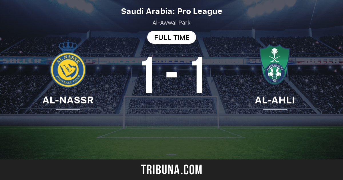 Al Nasr Riyadh vs Al Ahli Jeddah Head to Head statistics match 5/28/2022.