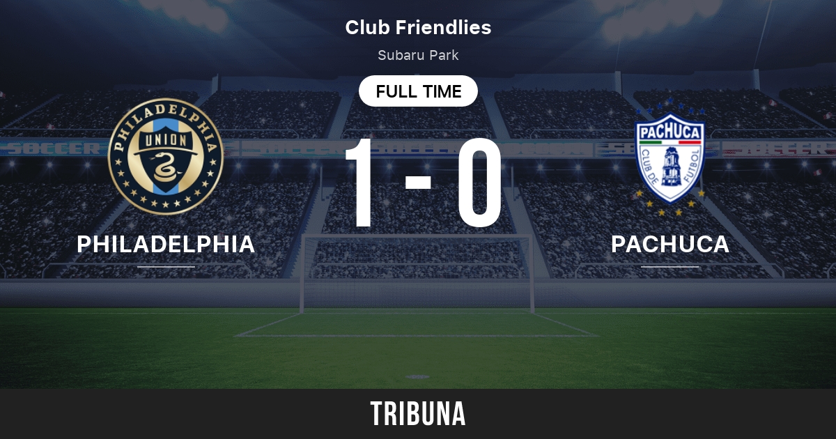 Goal and Highlights: Philadelphia Union 1-0 Pachuca in Friendly Match 2022