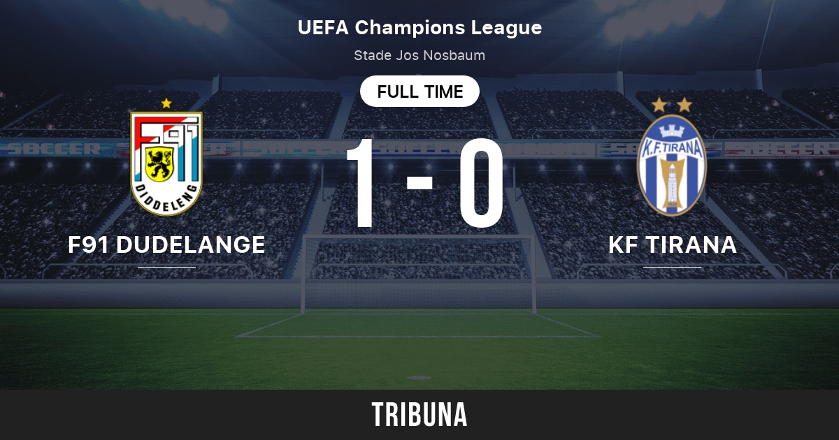 F91 Dudelange vs KF Tirana: Live Score, Stream and H2H results 7/6/2022.  Preview match F91 Dudelange vs KF Tirana, team, start time.