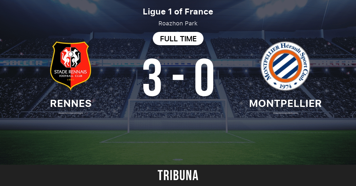 Rennes vs Montpellier: Live Score, Stream and H2H results 10/29/2022.  Preview match Rennes vs Montpellier, team, start time. Tribuna.com