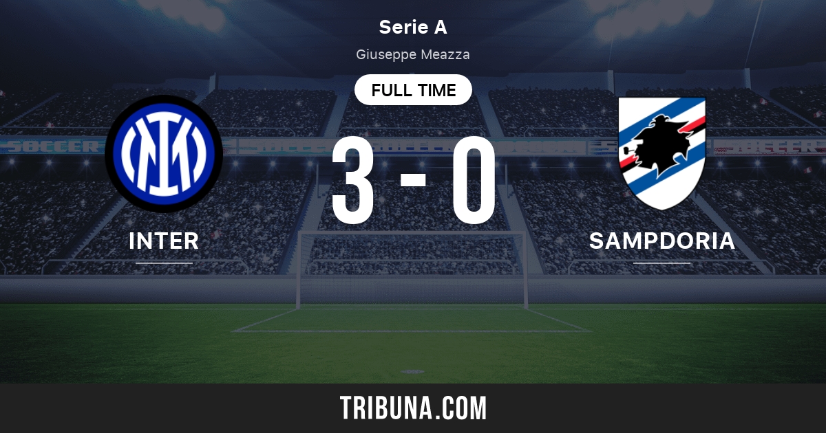 Inter vs Sampdoria