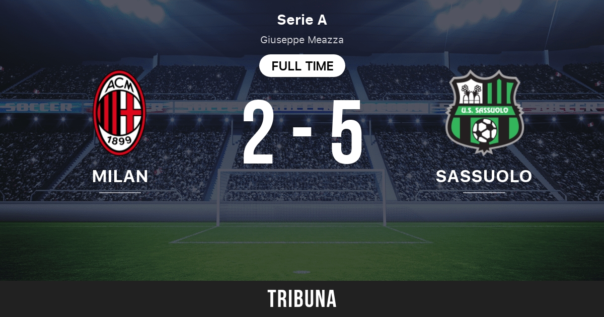 AC Milan vs Sassuolo: Live Score, Stream and H2H results 1/29/2023. Preview  match AC Milan vs Sassuolo, team, start time. Tribuna.com