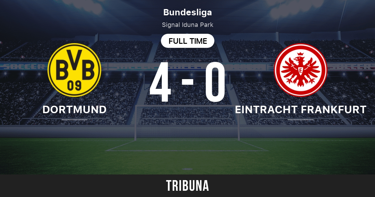 Borussia Dortmund vs Eintracht Frankfurt: Live Score, Stream and H2H  results 4/22/2023. Preview match Borussia Dortmund vs Eintracht Frankfurt,  team, start time. Tribuna.com