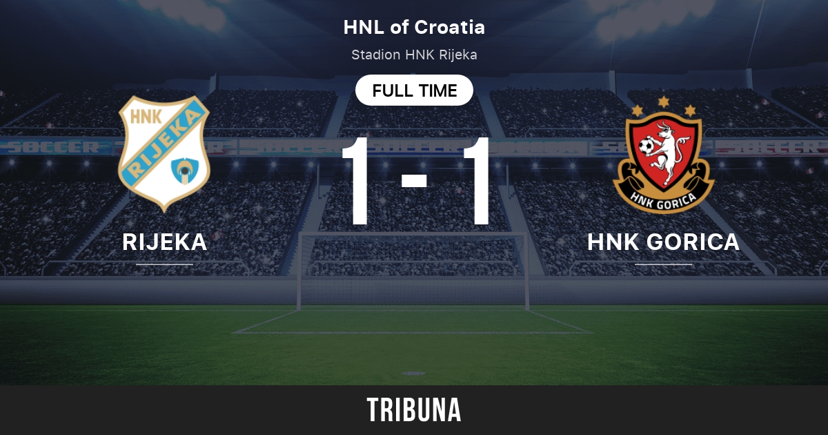 Rijeka vs HNK Gorica: Live Score, Stream and H2H results 2/12/2023