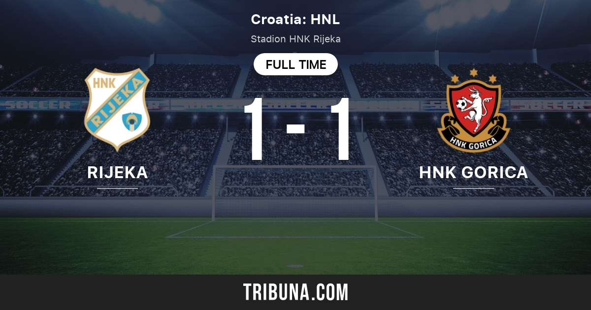 Rijeka vs HNK Gorica: Live Score, Stream and H2H results 2/12/2023