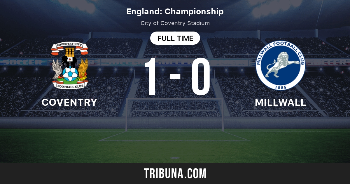 Coventry City vs Millwall: Live Score, Stream and H2H results 2/10/2024.  Preview match Coventry City vs Millwall, team, start time.