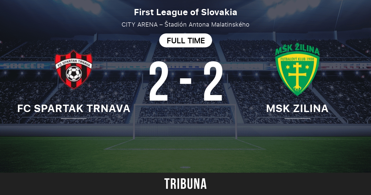 FC Spartak Trnava vs MSK Zilina: Live Score, Stream and H2H results  5/20/2023. Preview match FC Spartak Trnava vs MSK Zilina, team, start time.  Tribuna.com