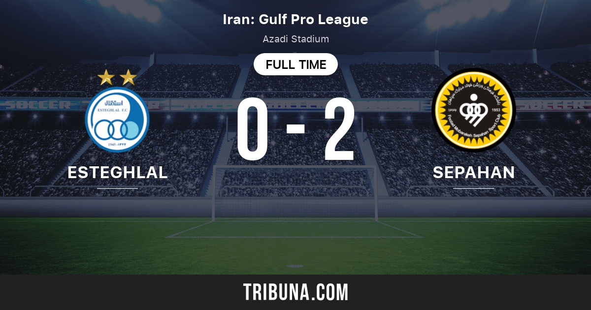 IRNA English - Esteghlal F.C. vs Sepahan in Iran Pro League