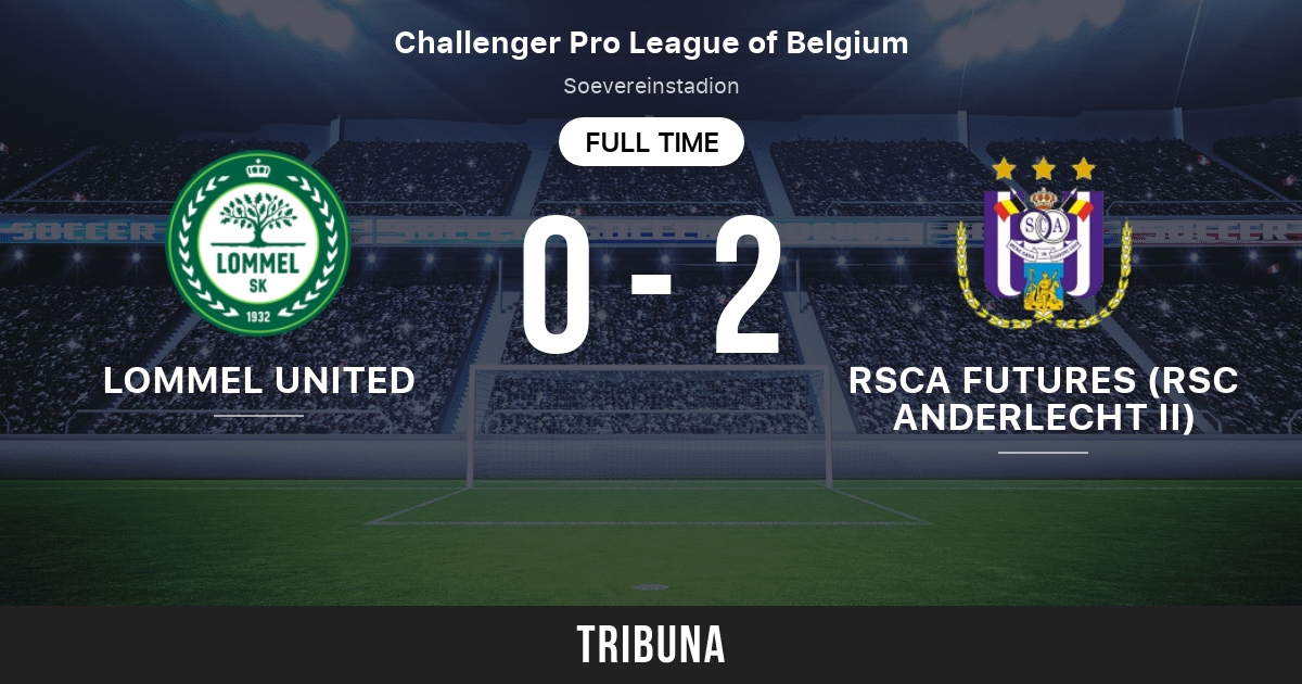 Lommel United vs RSC Anderlecht II: Live Score, Stream and H2H results  3/15/2024. Preview match Lommel United vs RSC Anderlecht II, team, start  time. Tribuna.com
