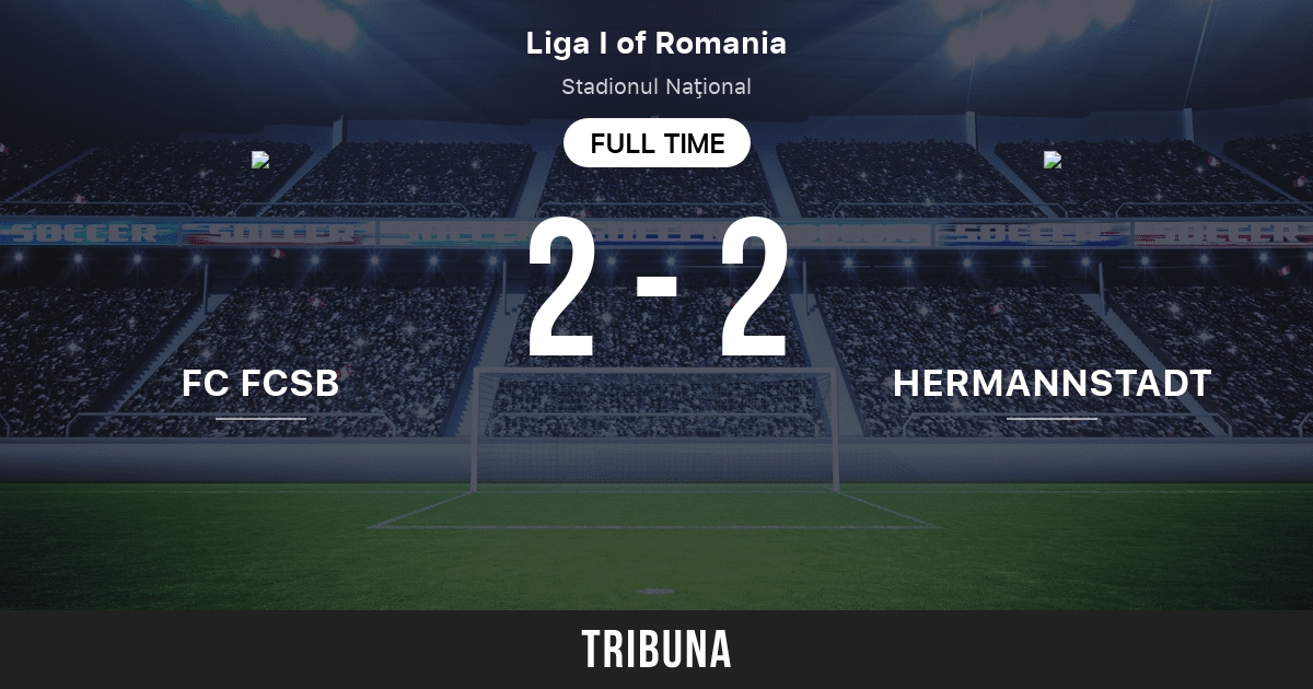 FC Steaua Bukarest vs AFC Hermannstadt: Live-Score, Stream und  Head-to-Head-Ergebnisse 12/16/2023. Vorschau der Partie FC Steaua Bukarest  vs. AFC Hermannstadt, Team, Anstoßzeit.