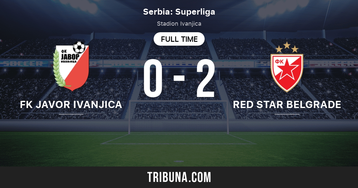 Red Star vs Javor Ivanjica score today - 21.10.2023 - Match result ⊕