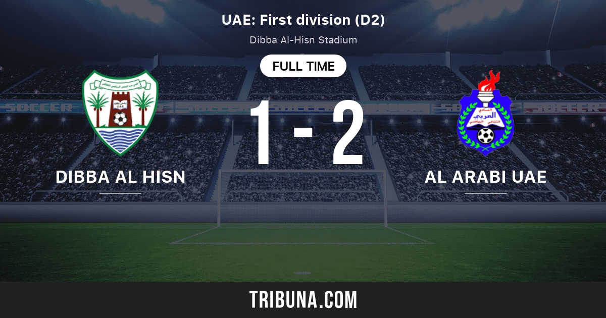 Al Arabi 0-1 Gulf FC, UAE First Division