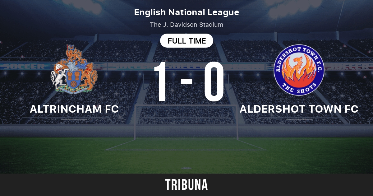 Aldershot Town FC vs Altrincham FC: Live Score, Stream and H2H results  2/17/2024. Preview match Aldershot Town FC vs Altrincham FC, team, start  time.