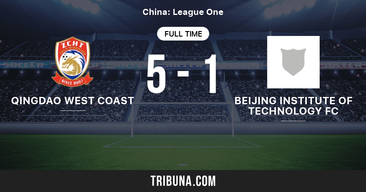 Qingdao Youth Island vs Beijing Institute of Technology FC Classement