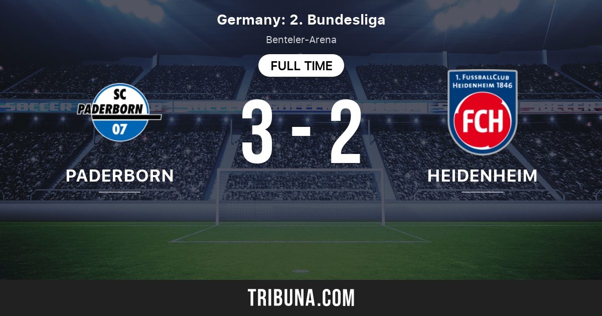 Paderborn vs 1. FC Heidenheim 1846: Live Score, Stream and H2H results  5/14/2023. Preview match Paderborn vs 1. FC Heidenheim 1846, team, start  time. Tribuna.com