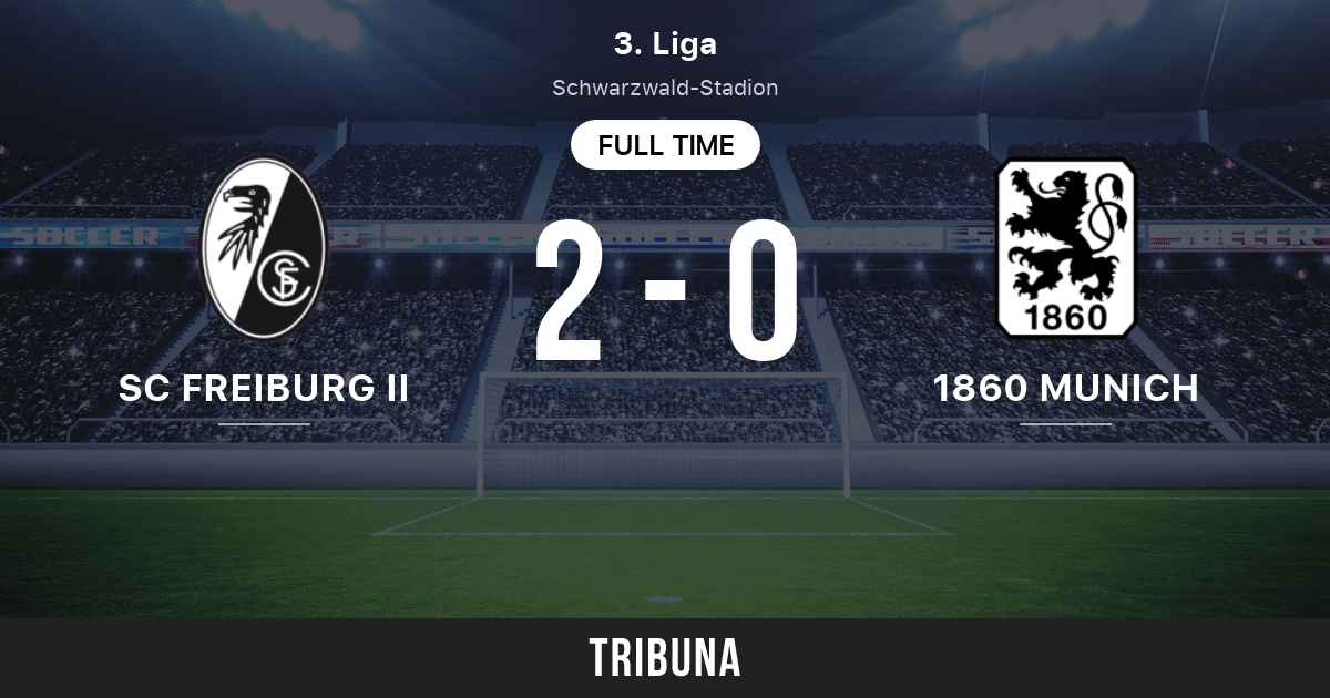 SC Freiburg II vs 1860 München: Live Score, Stream and H2H results  3/30/2024. Preview match SC Freiburg II vs 1860 München, team, start time.