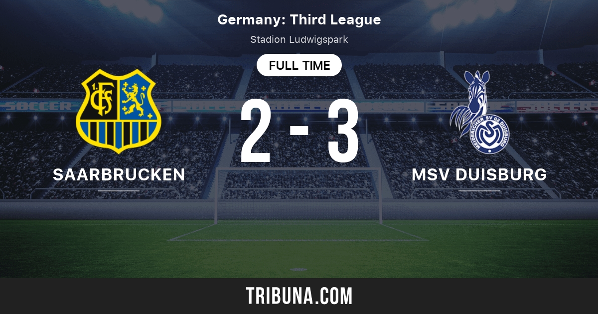 Msv Duisburg News Fixtures Results Table 22 23 Squad Coach