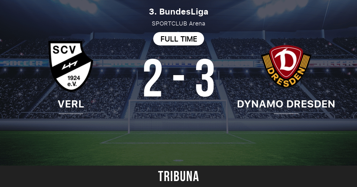 SC Verl vs SG Dynamo Dresden: Live Score, Stream and H2H results 2/11/2023.  Preview match SC Verl vs SG Dynamo Dresden, team, start time. Tribuna.com