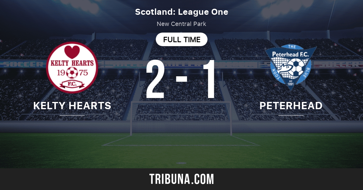 Kelty Hearts FC vs Peterhead FC Live Score, Stream and H2H results 4
