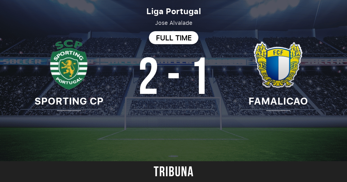 Sporting CP vs FC Famalicao: Head to Head statistics match - 4/30/2023.  Tribuna.com