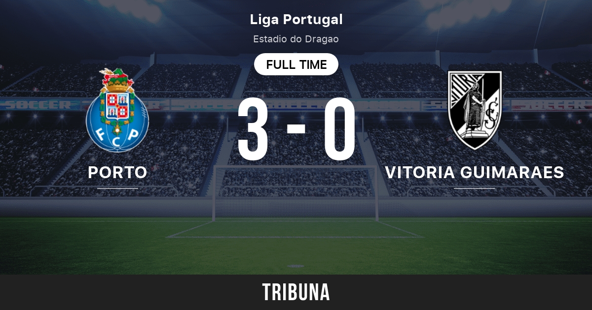 FC Porto vs Vitória Guimarães: Score en direct, Stream et résultats H2H  4/6/2024. Avant-match FC Porto vs Vitória Guimarães, équipe, heure de  début. Tribuna.com