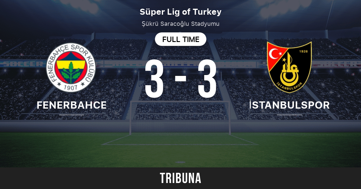 Fenerbahce vs İstanbulspor: Live Score, Stream and H2H results 4/24/2023.  Preview match Fenerbahce vs İstanbulspor, team, start time. Tribuna.com