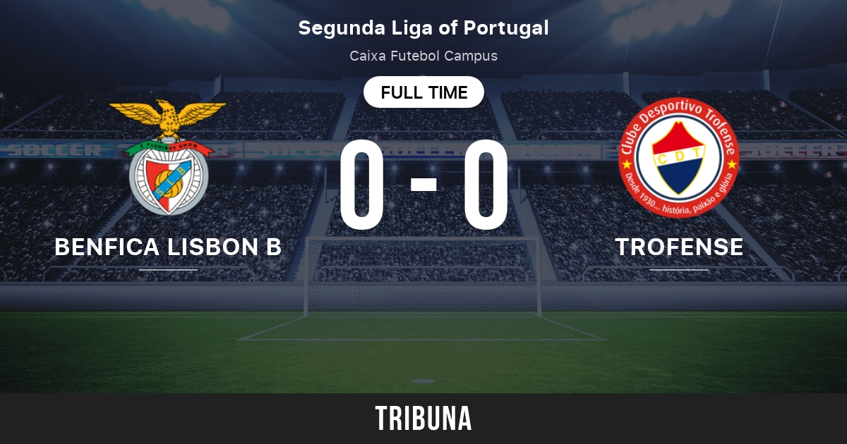 Benfica Lisbon B vs Trofense: Live Score, Stream and H2H results 4/24/2023.  Preview match Benfica Lisbon B vs Trofense, team, start time. Tribuna.com