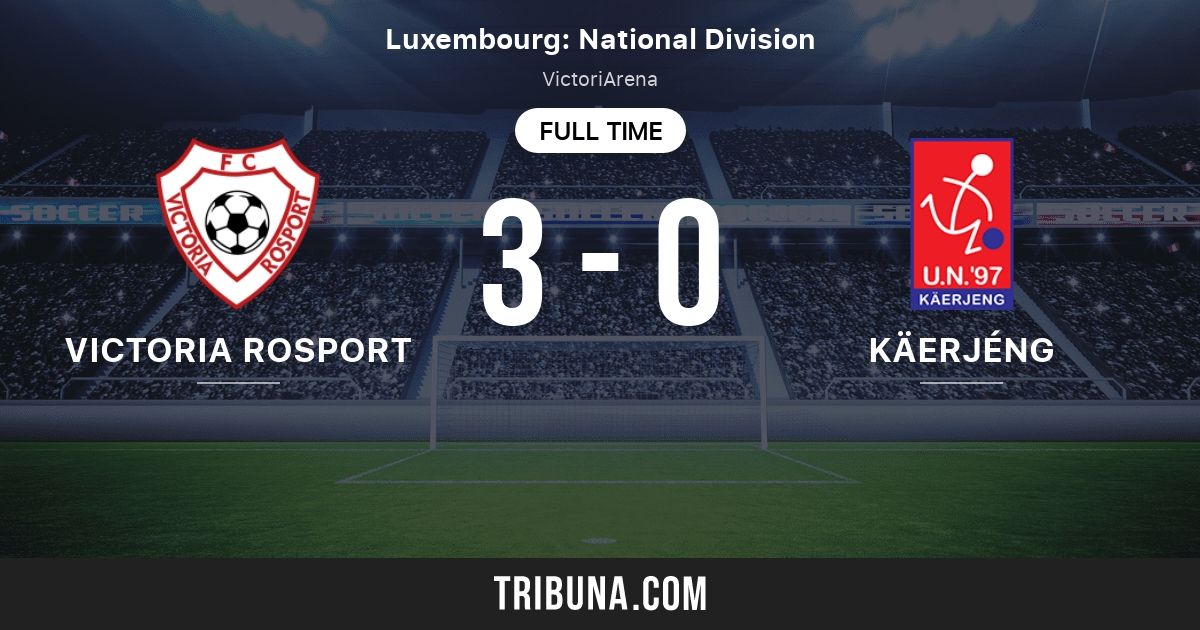 FC Victoria Rosport vs Un Kaerjeng 97 Live Score, Stream and H2H