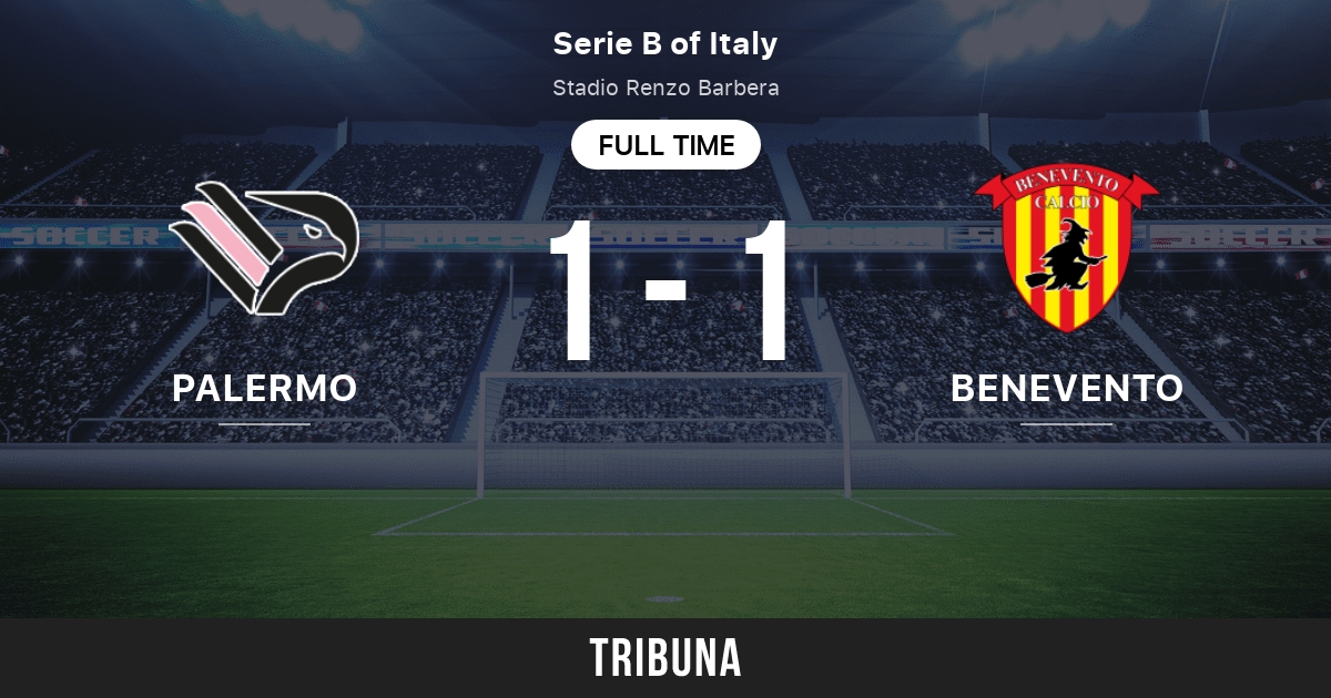Palermo vs Benevento Livescore and Live Video - Italy Serie B - ScoreBat:  Live Football