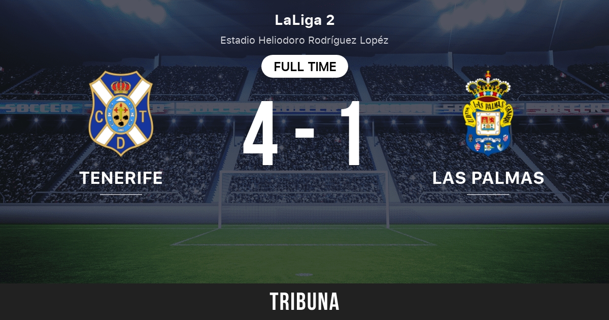 Tenerife vs Las Palmas: Live Score, Stream and H2H results 3/18/2023.  Preview match Tenerife vs Las Palmas, team, start time. Tribuna.com