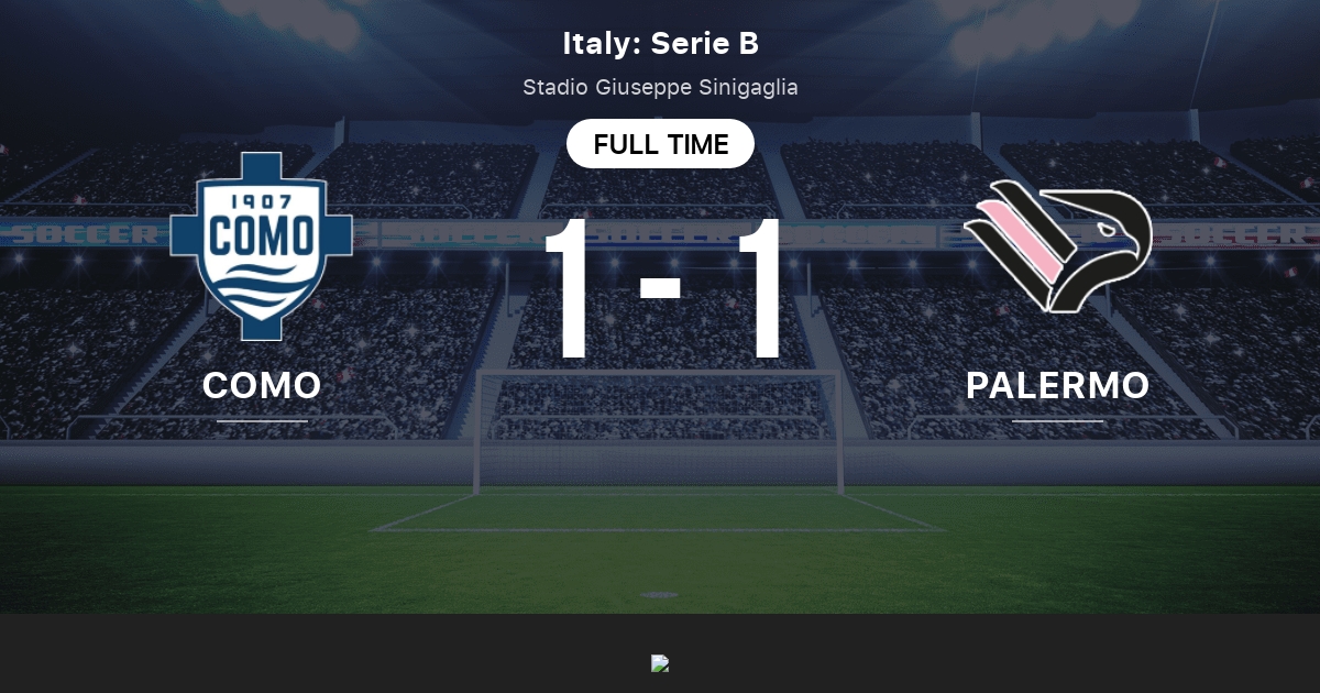 Como 1907 vs Palermo: Head to Head statistics match - 5/1/2023. Tribuna.com