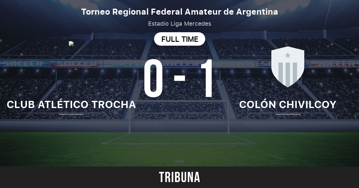 Club Atlético Trocha vs Colón Chivilcoy: Live Score, Stream and