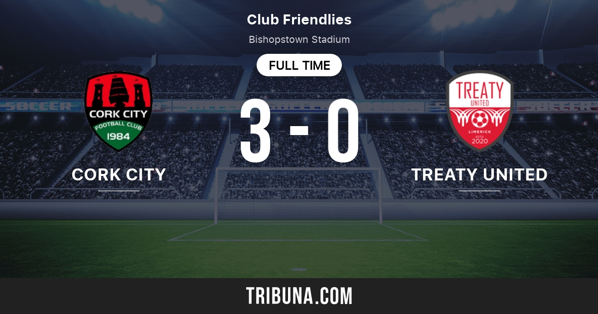 Cork City vs Treaty United Live Score, Stream and H2H results 1/21