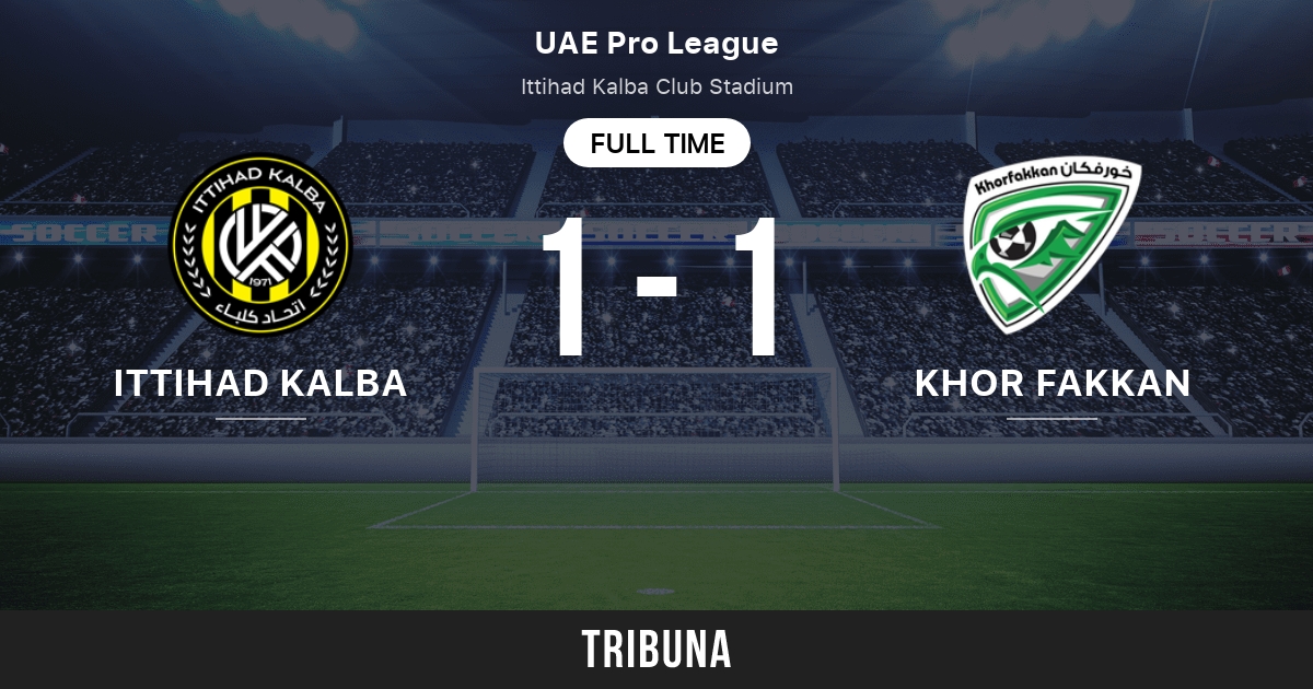 Ittihad Kalba vs AL Khaleej Khor Fakkan: Live Score, Stream and H2H results  5/20/2023. Preview match Ittihad Kalba vs AL Khaleej Khor Fakkan, team,  start time. Tribuna.com