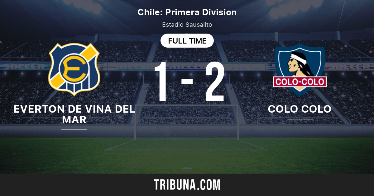 Everton de Vina Del Mar vs Colo Colo Head to Head statistics match  8
