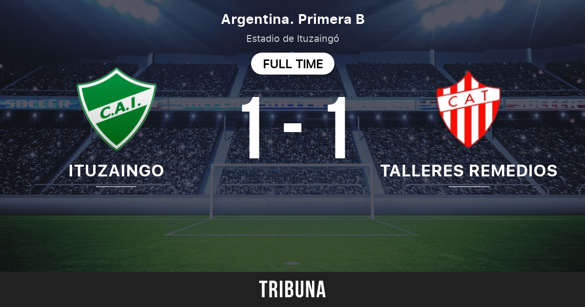 Talleres (RdE) 0-0 Sacachispas, Primera División B