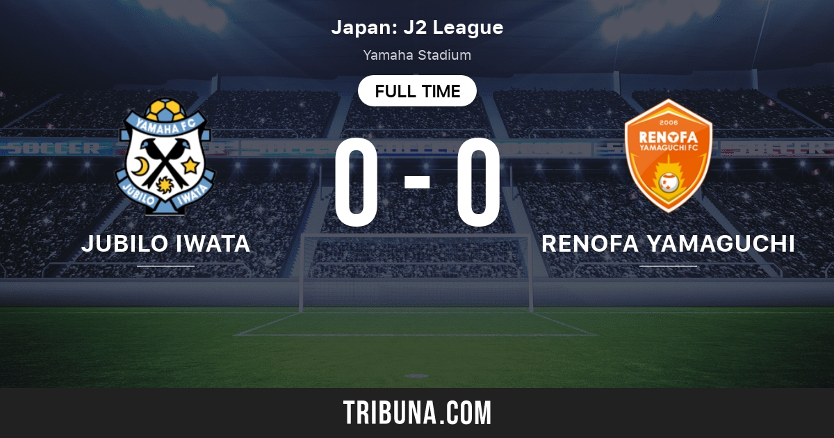 Jubilo Iwata vs Renofa Yamaguchi: match statistics, H2H, 16/09/2023
