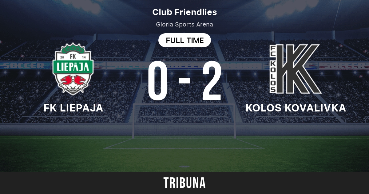 FK Liepaja vs Kolos Kovalivka: Live Score, Stream and H2H results  2/19/2023. Preview match FK Liepaja vs Kolos Kovalivka, team, start time.  