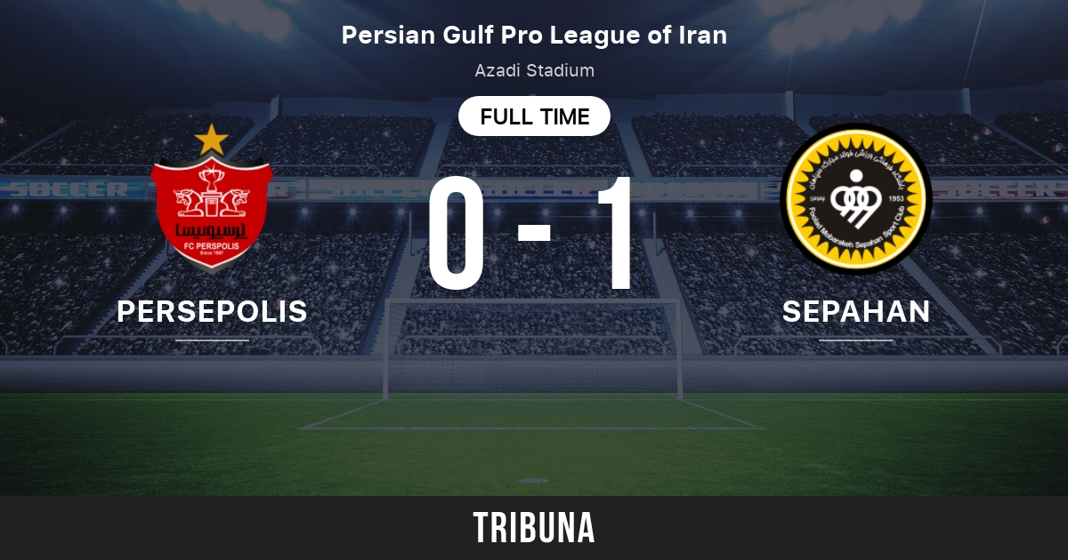 Sepahan, de José Morais, vence, mas Persepolis garante o título na última  jornada