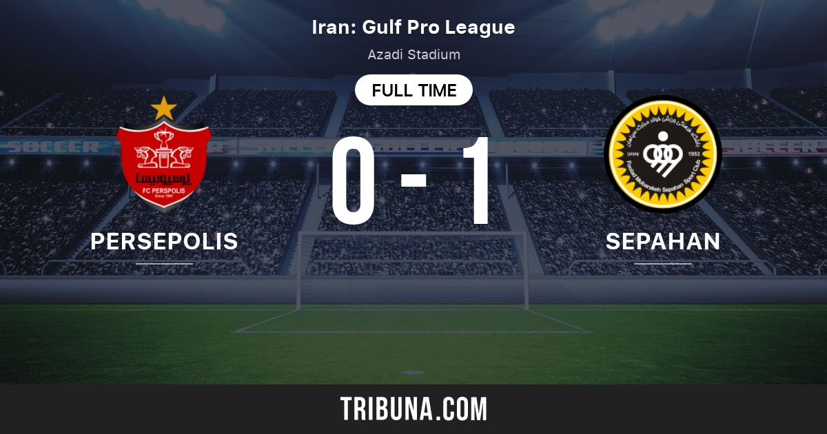 Sepahan vs Persepolis: Live Score, Stream and H2H results 11/12/2023.  Preview match Sepahan vs Persepolis, team, start time.