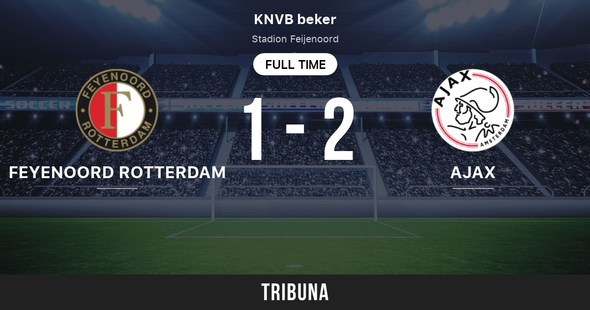 LiveScore - Ajax face Feyenoord in the KNVB Cup semi-final tonight 🏆🇳🇱